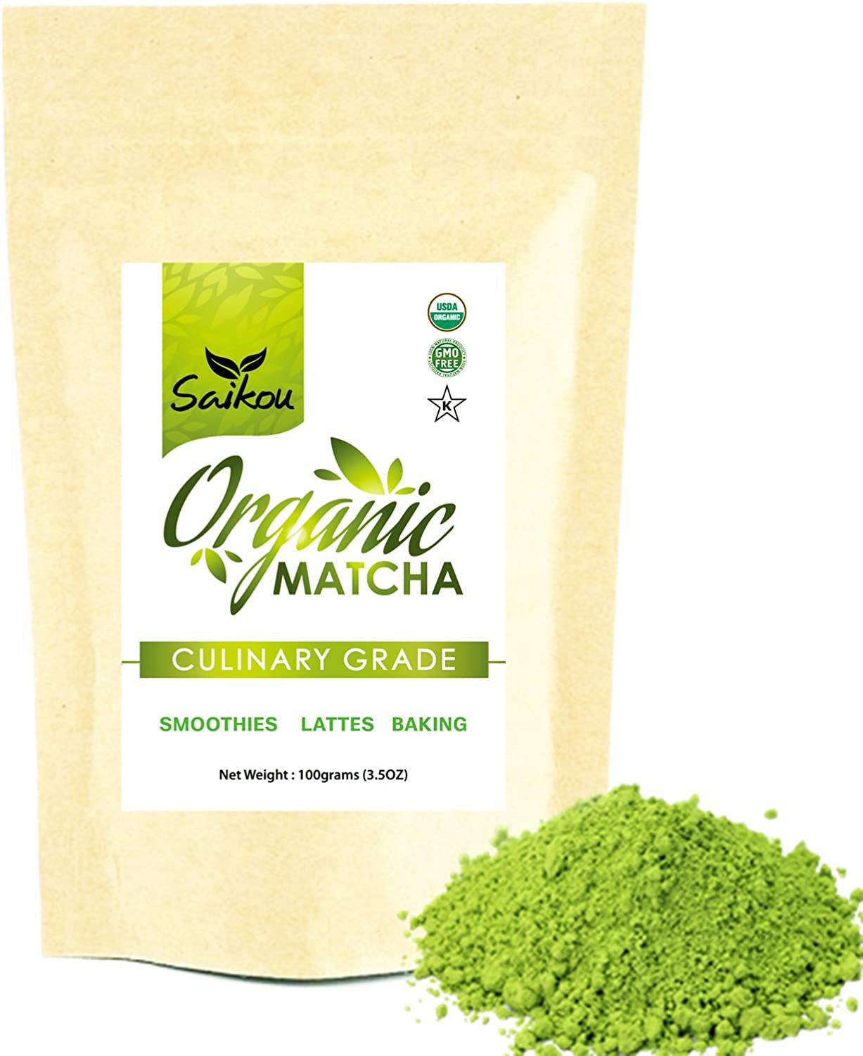 Matcha Powder, Ceremonial Grade, 100g